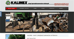 Desktop Screenshot of kalimex.com.pl