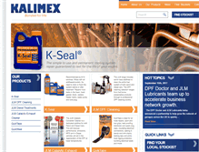 Tablet Screenshot of kalimex.co.uk